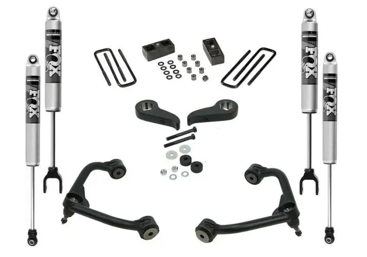 SUPERLIFT 3" w/Rear Fox 2.0 Shocks (20-24 Chevrolet/GMC Silverado/Sierra 2500HD/3500HD)